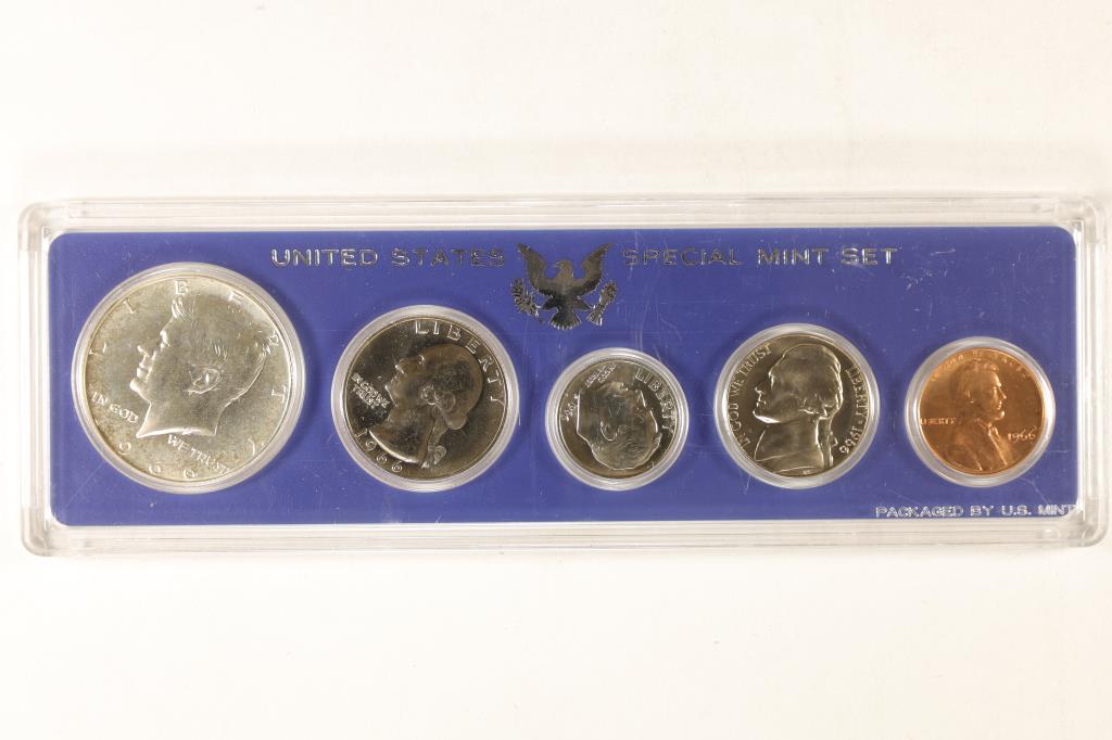 1966 US SPECIAL MINT SET WITHOUT BOX (1 of 2)