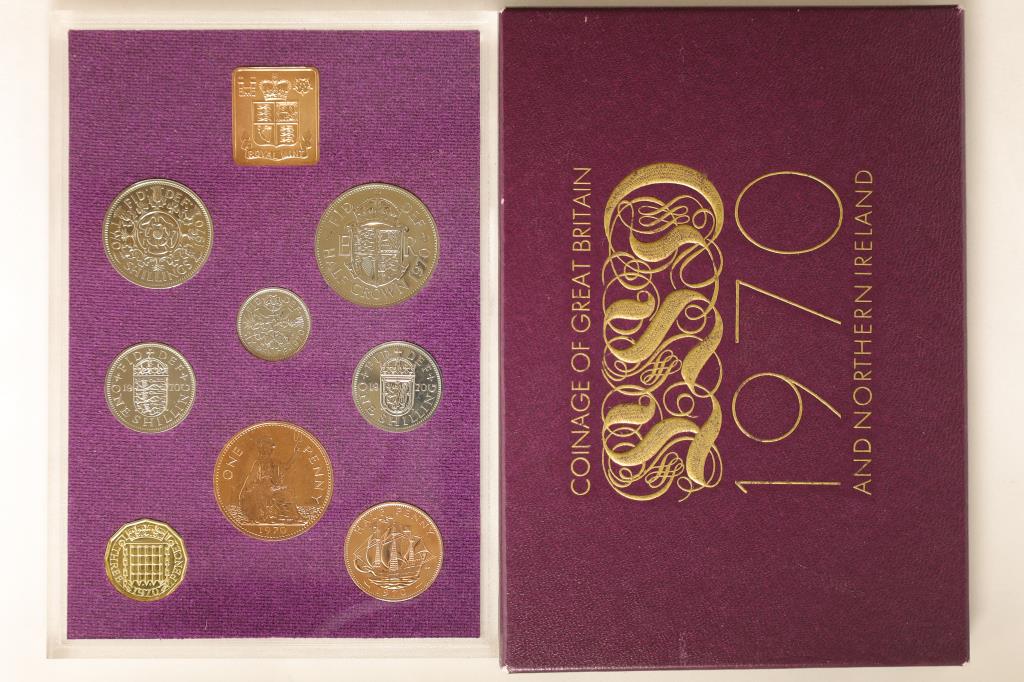 1970 COINAGE OF GREAT BRITIAN AN NORTHERN IRELAND (1 of 2)