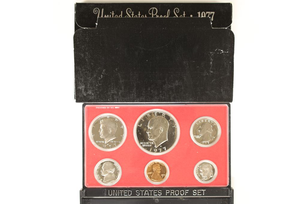 1977 US PROOF SET (WITH BOX) (1 of 2)