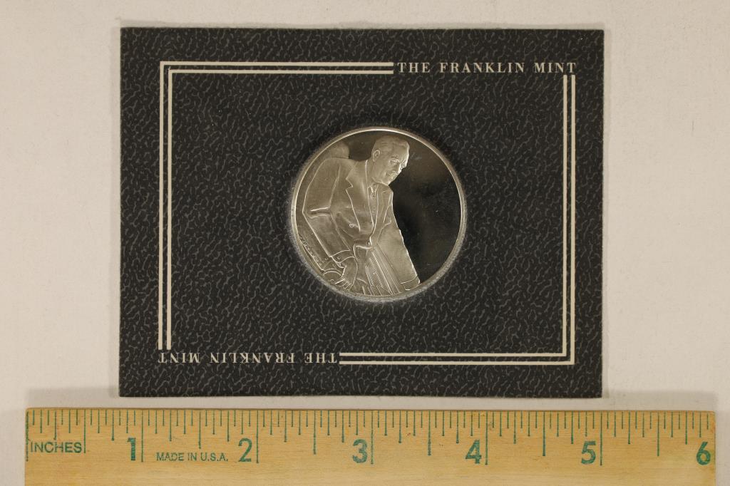 FRANLKIN MINT STERLING SILVER PROOF PRESIDENTIAL (1 of 2)