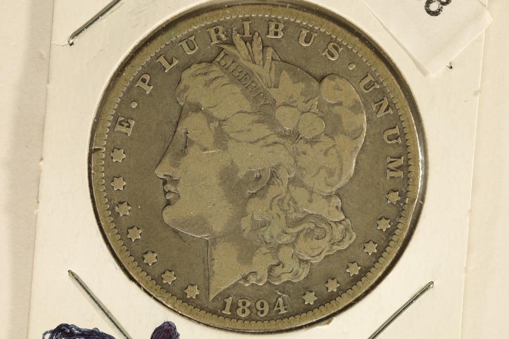 1894-O MORGAN SILVER DOLLAR (BETTER DATE) WATCH (1 of 2)