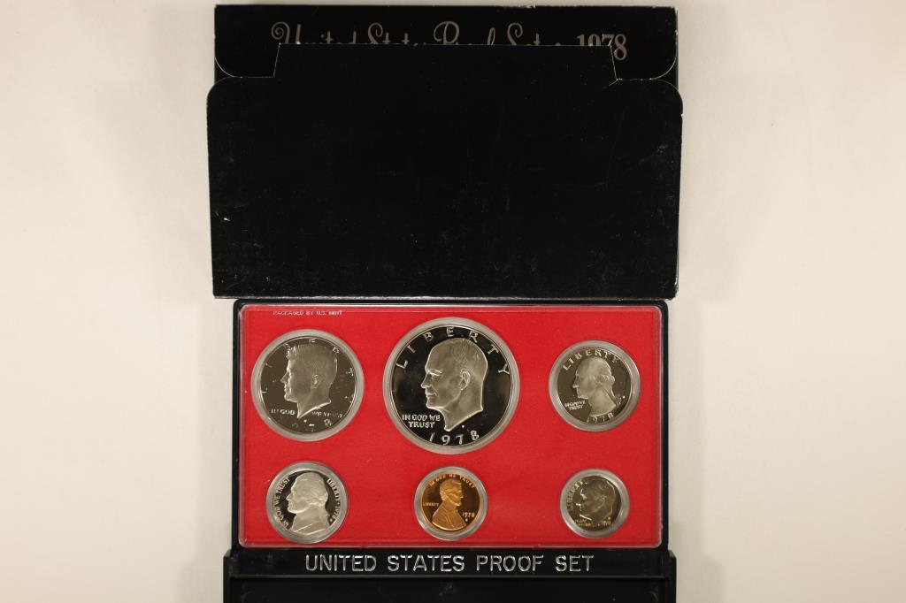 1978 US PROOF SET (WITH BOX) (1 of 2)