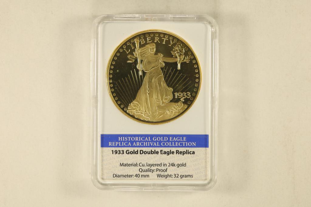 REPLICA ARCHIVAL COLLECTION 1933 GOLD DOUBLE (1 of 2)