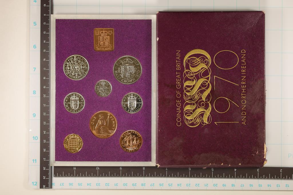 1970 COINAGE OF GREAT BRITAIN & NORTHERN IRELAND (1 of 2)