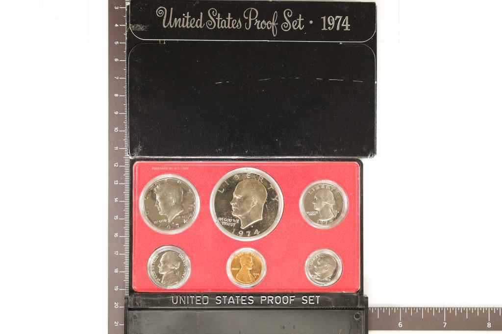 1974 US PROOF SET (WITH BOX) (1 of 2)