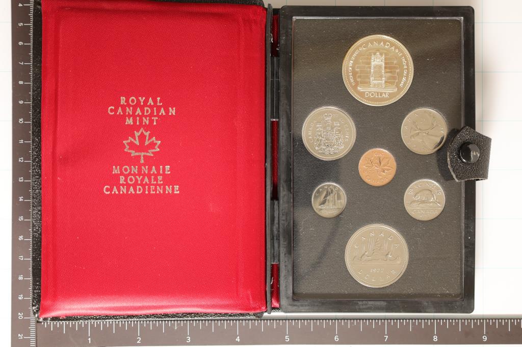 1977 CANADA DOUBLE DOLLAR PROOF SET (1 of 3)