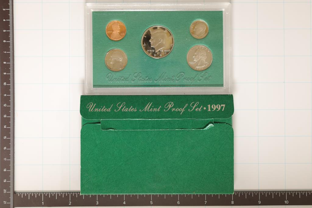 1997 US PROOF SET (WITH BOX) (1 of 2)