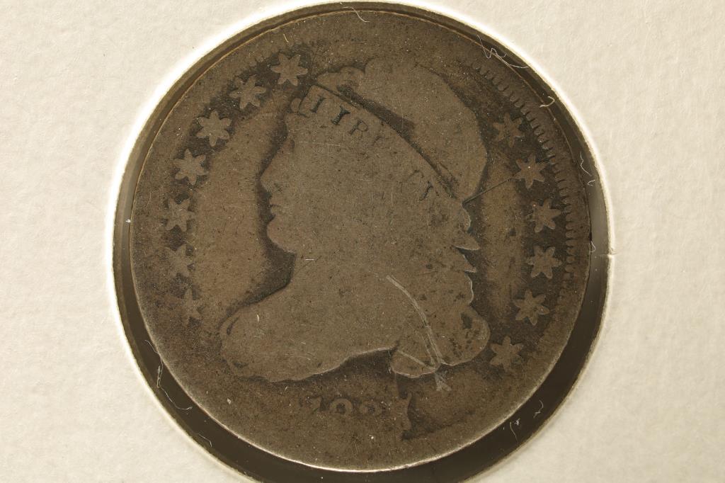 1827 SILVER BUST DIME (GOOD - VERY GOOD) POINTED 1 (1 of 2)