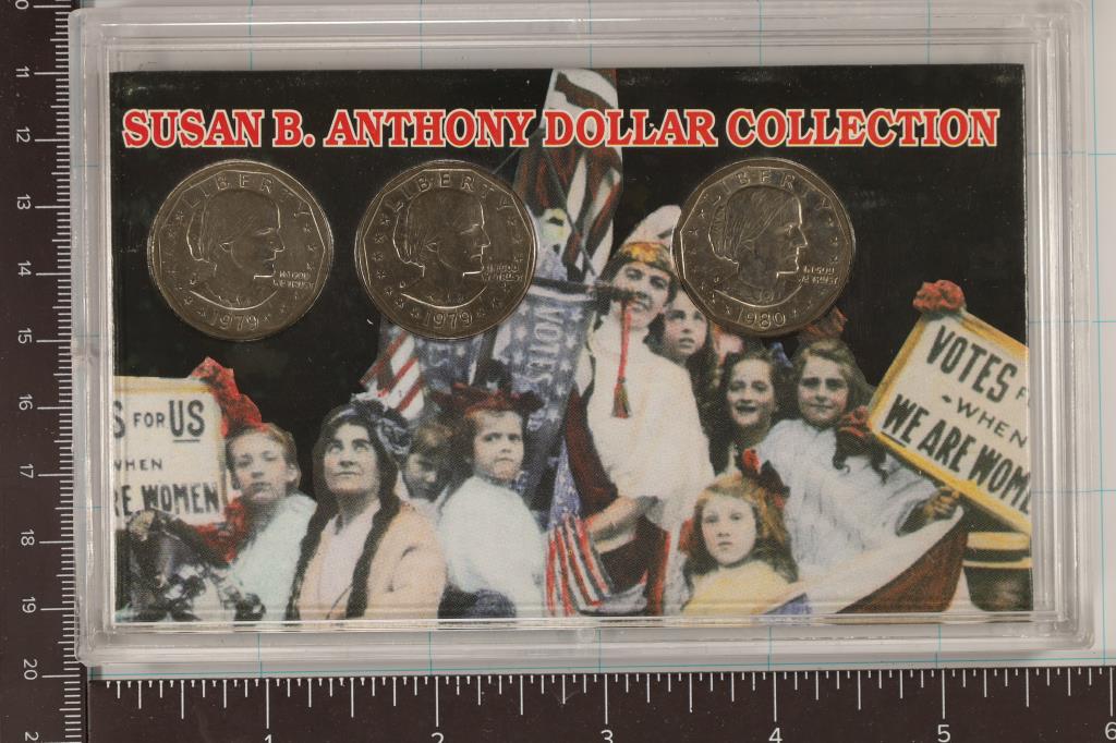 SBA DOLLAR 3 COIN DOLLAR COLLECTION CONTAINS: (1 of 2)