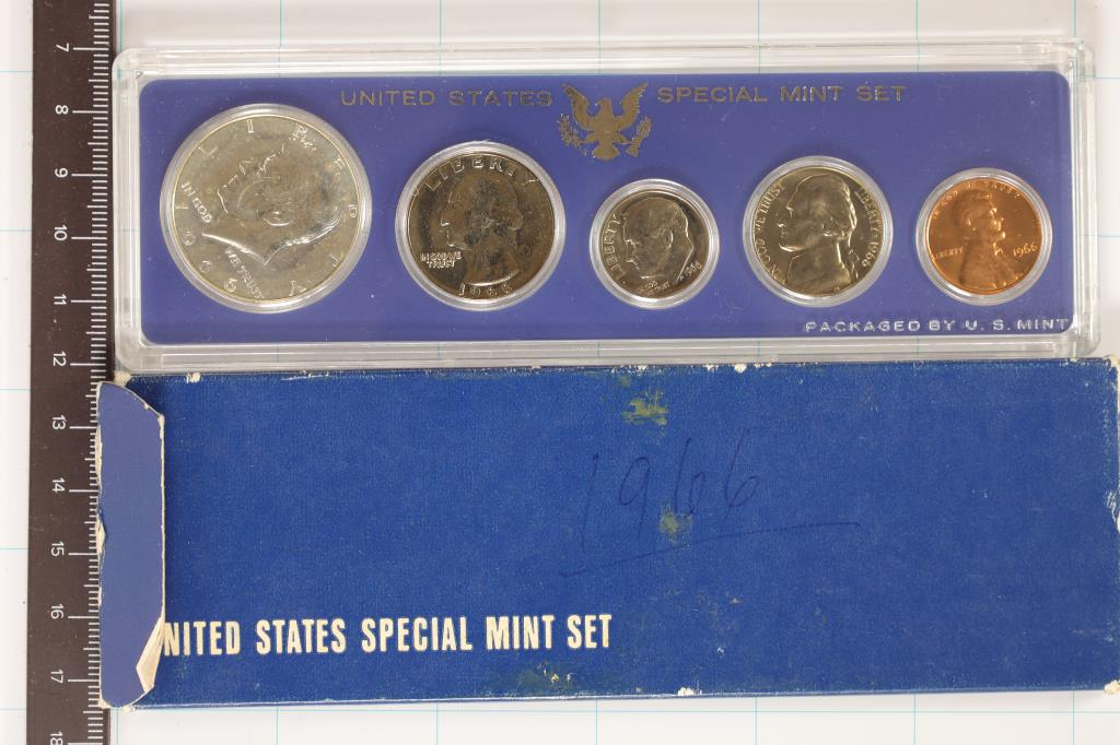 1966 US SPECIAL MINT SET WITH BOX (1 of 2)
