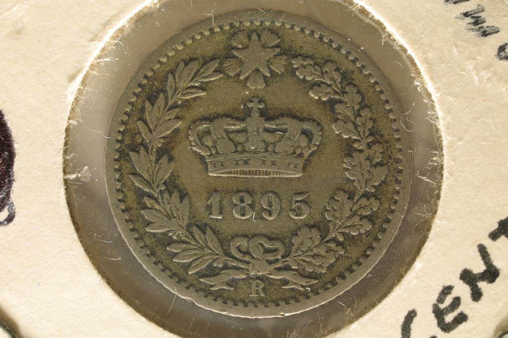 1895-R ITALY 20 CENTESIMI Y-26.2 KM 28.2 (1 of 2)