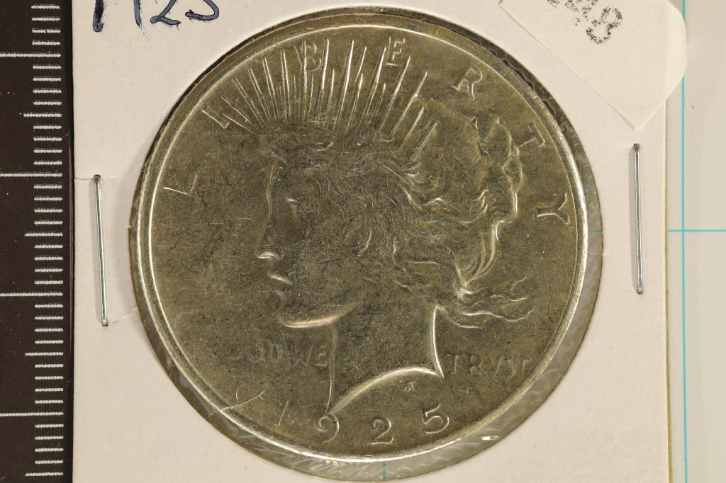 1925 PEACE SILVER DOLLAR (AU/BU) (1 of 2)
