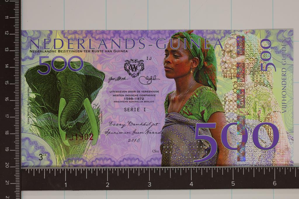 2016 NEDERLANDS / GUINEA 500 GULDEN CRISP UNC (1 of 2)