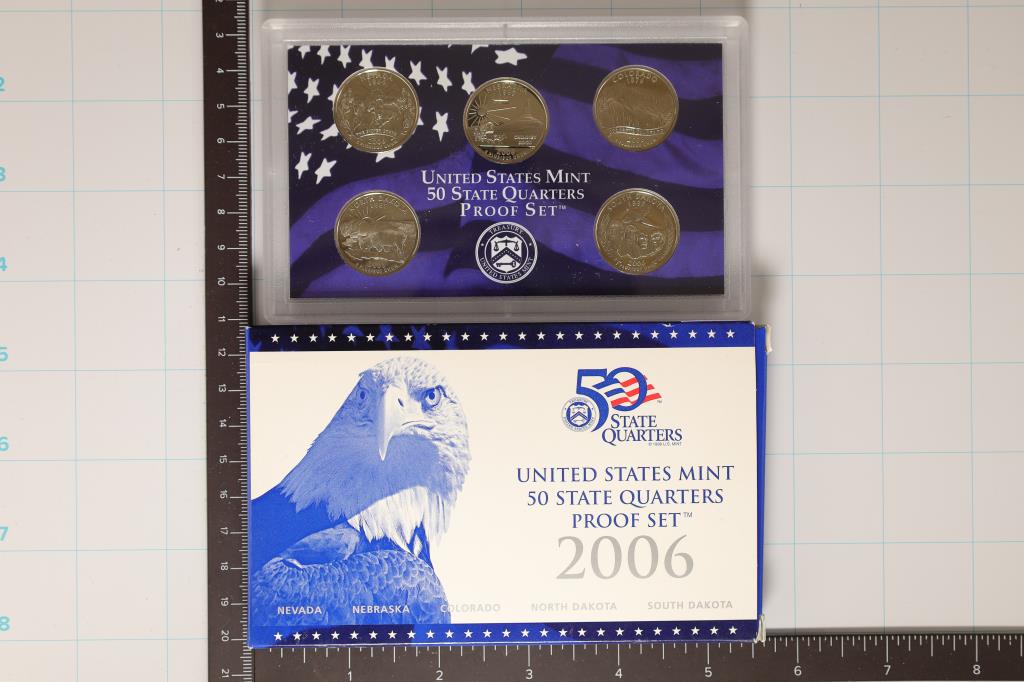 2006 US 50 STATE QUARTERS PROOF SET (1 of 2)