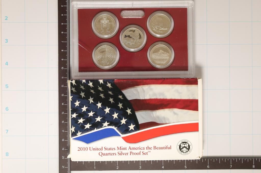 2010 SILVER US 50 STATE QUARTERS PROOF SET (1 of 2)