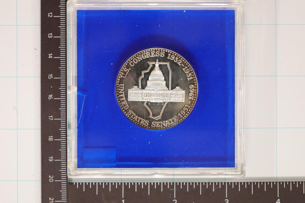 25 GRAM .999 FINE SILVER PROOF ROUND US ILL (1 of 2)