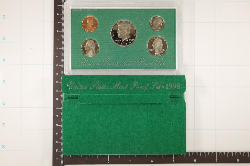 1998 US PROOF SET (WITH BOX) (1 of 2)