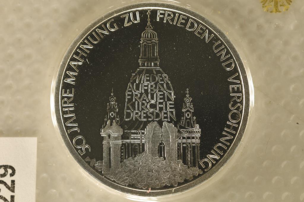1995 GERMAN SILVER PROOF 0 DEUTSCHEMARK (1 of 2)
