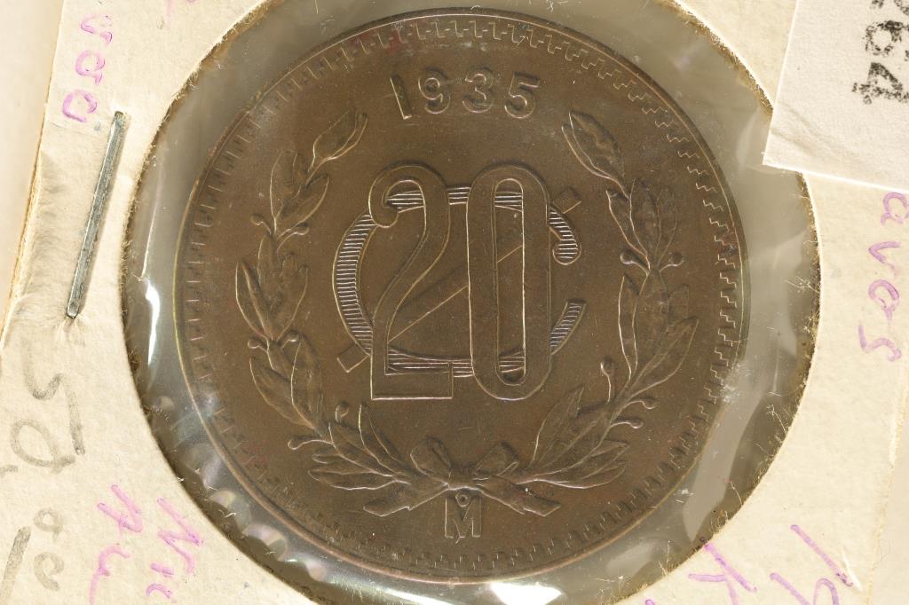 1935-M MEXICO 20 CENTAVOS COIN KM-437 (1 of 2)