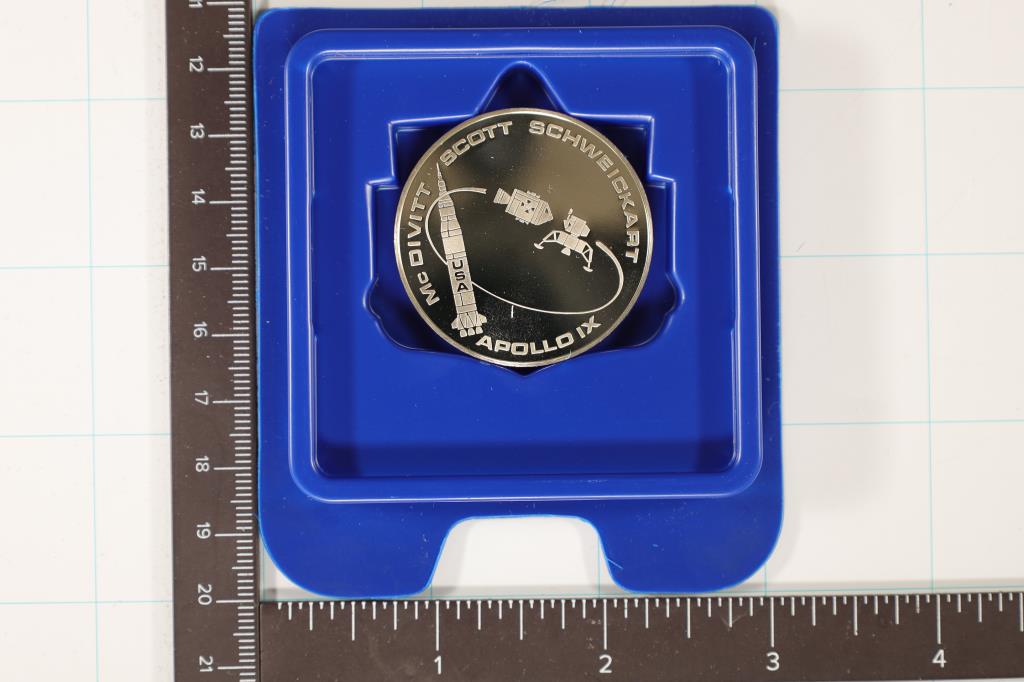 20 GRAMS PF STERLING SILVER NASA MANNED SPACE (1 of 3)