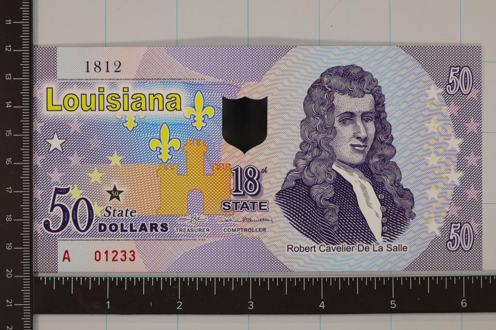 LOUISIANA 50 STATE DOLLARS, CRISP UNC (1 of 2)