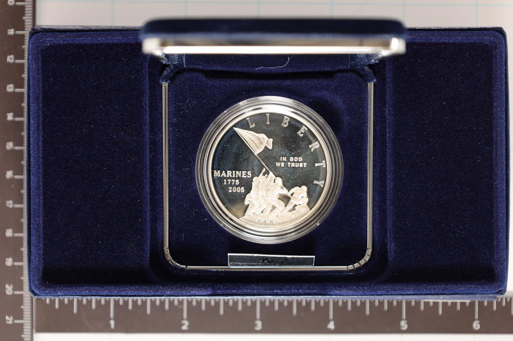 2005-P MARINE CORPS 230TH ANNIVERSARY PROOF (1 of 4)