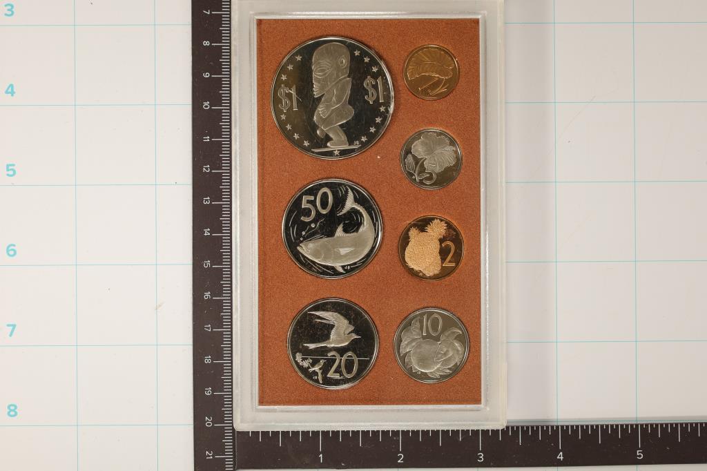 1973 COOK ISLANDS 7 COIN PROOF SET WATCH FOR OUR (1 of 2)