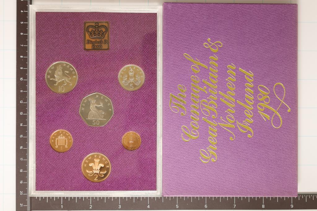 1980 GREAT BRITAIN AND NORTHERN IRELAND PROOF SET (1 of 2)