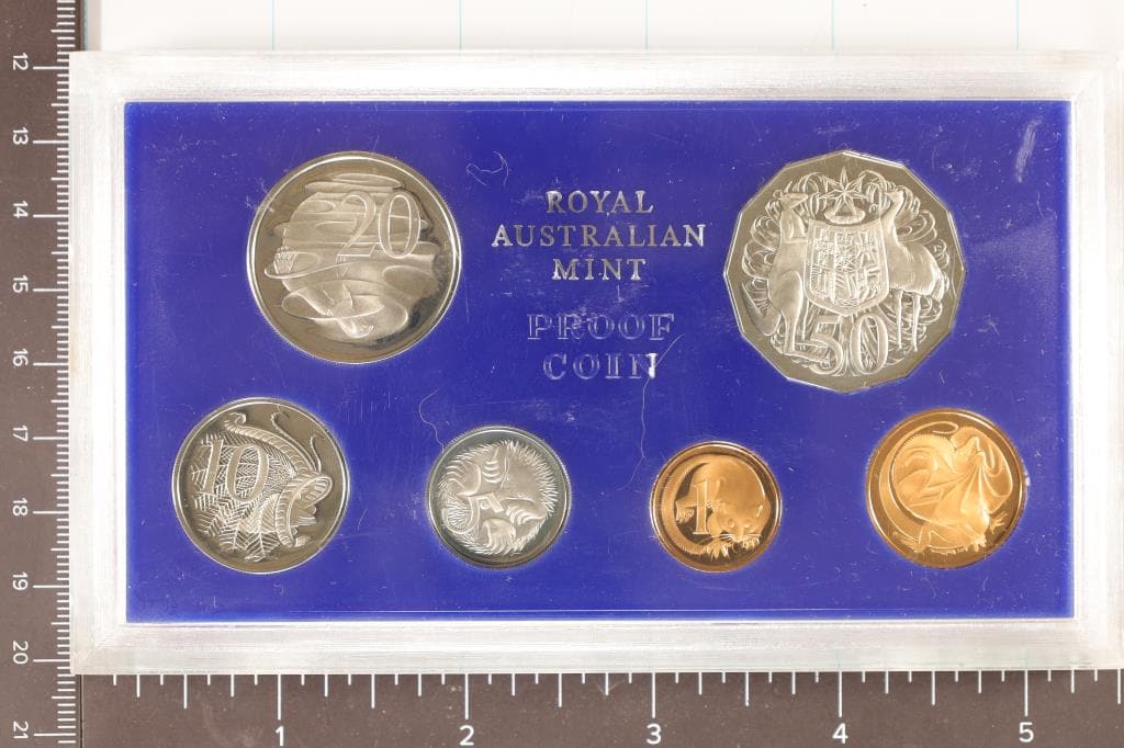 1978 AUSTRALIA 6 COIN PROOF SET "ORIGINAL RAM (1 of 2)