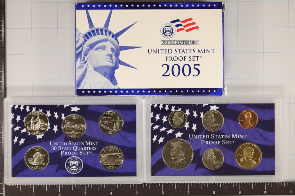2005 US PROOF SET (WITH BOX) (1 of 2)