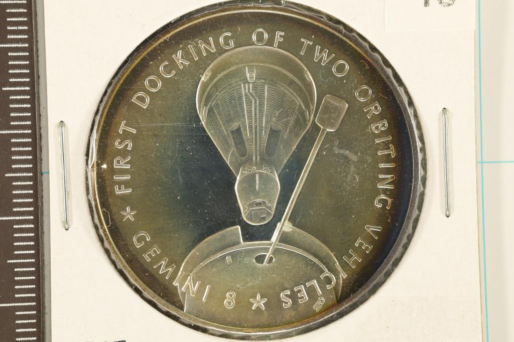 27 GRAM STERLING SILVER SPACE PROOF ROUND GEMINI (1 of 2)