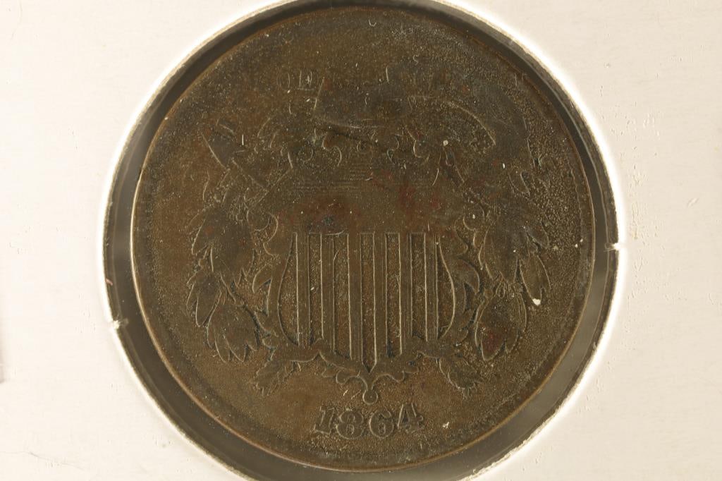 1864 US TWO CENT PIECE (1 of 2)