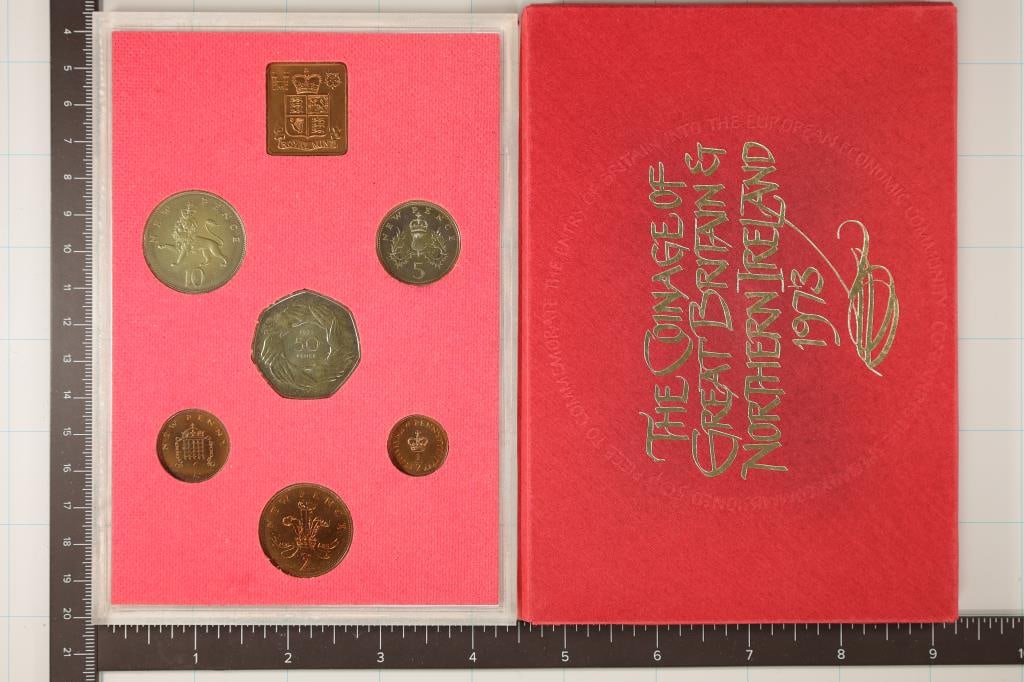 1973 GREAT BRITAIN AND NORTHERN IRELAND PROOF SET (1 of 2)