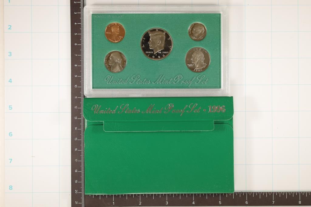 1996 US PROOF SET (WITH BOX) (1 of 2)