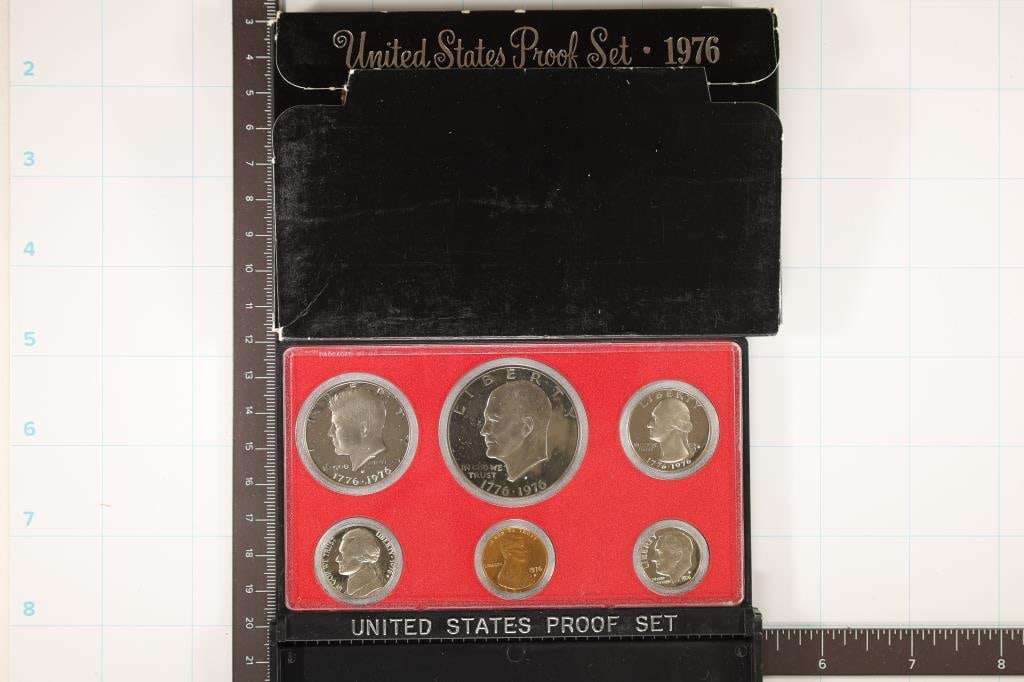 1976 US PROOF SET (WITH BOX) (1 of 2)