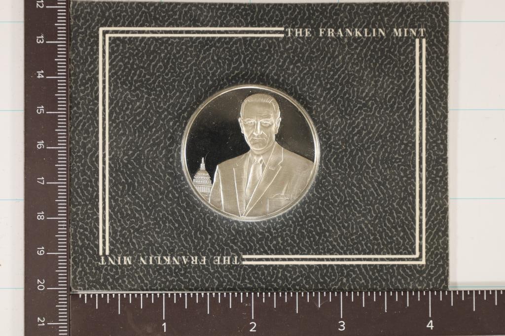 1 1/2" STERLING SILVER PROOF PRESIDENTIAL ROUND (1 of 2)