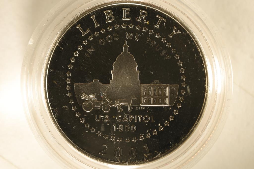 2001-P US PF HALF DOLLAR US CAPITOL (1 of 2)