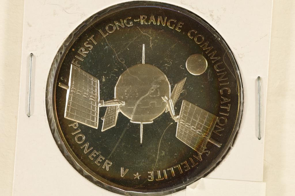 26.4 GRAM STERLING SILVER SPACE RELATED PROOF (1 of 2)