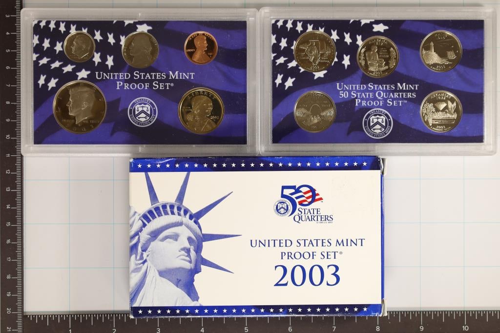 2003 US PROOF SET (WITH BOX) (1 of 2)