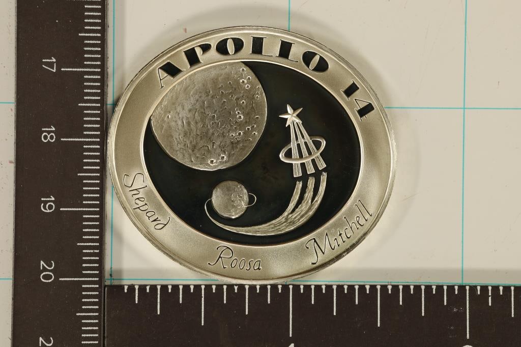 .76 OZ. PF STERLING SILVER MANNED SPACE FLIGHT PF (1 of 2)