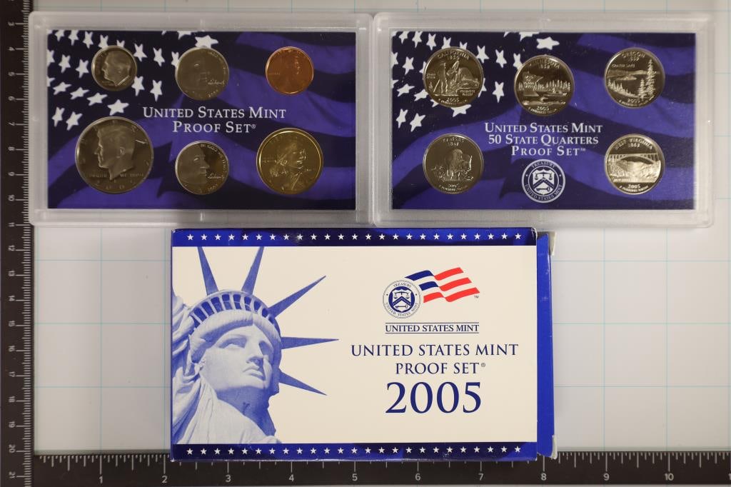 2005 US PROOF SET (WITH BOX) (1 of 2)