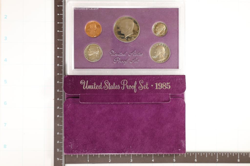 1985 US PROOF SET (WITH BOX) (1 of 2)