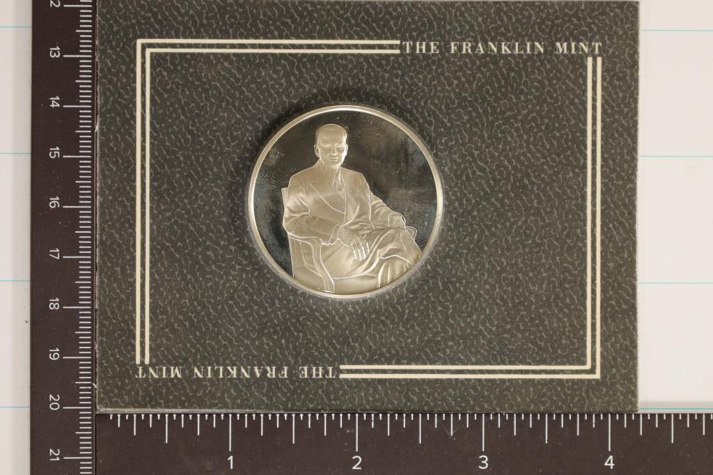 1 1/2" STERLING SILVER PROOF PRESIDENTIAL ROUND (1 of 2)