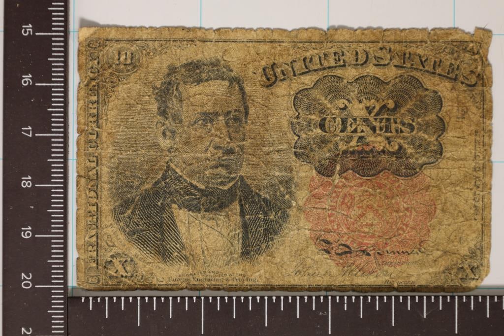 1875 US FRACTIONAL TEN CENT CURRENCY (1 of 2)
