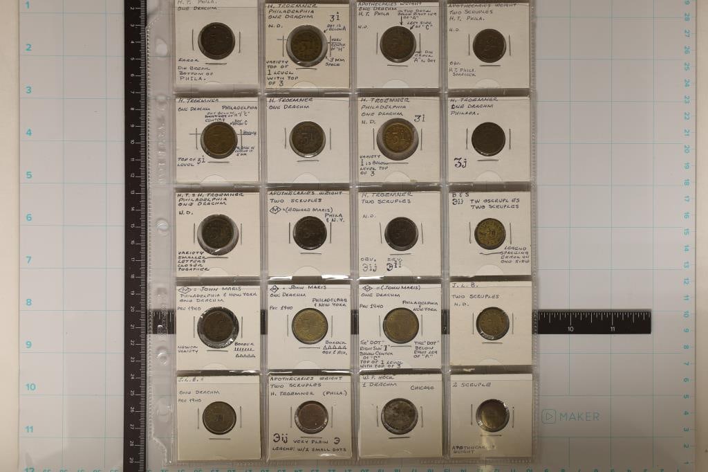 20-MEDICAL AND APOTHECARIES SCALE WEIGHTS: 1 (1 of 2)