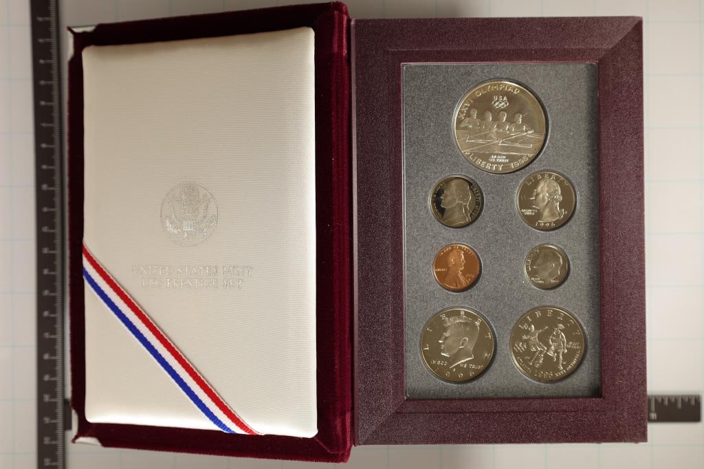 1996 US PRESTIGE PROOF SET ALTANTA CENTENNIAL (1 of 4)