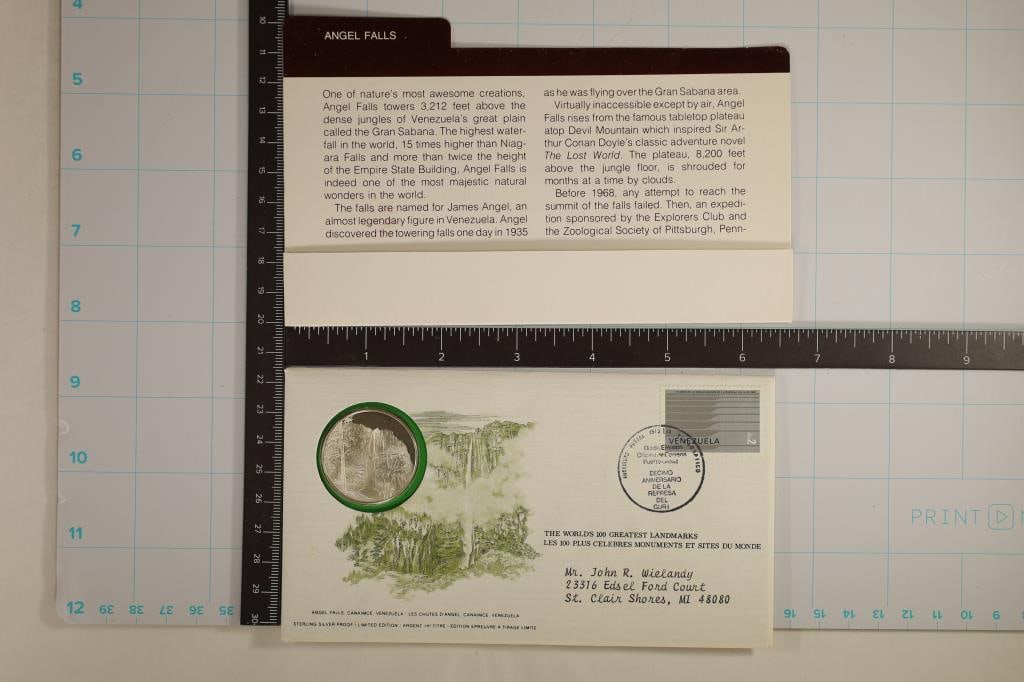 13.9 GRAMS STERLING SILVER PF ROUND IN FDC (1 of 2)