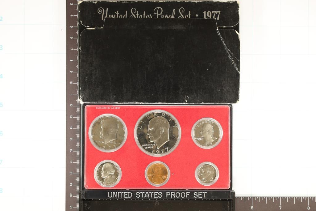 1977 US PROOF SET (WITH BOX) (1 of 2)