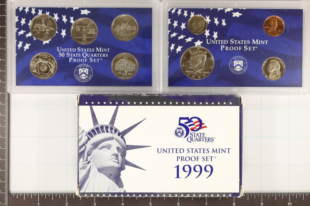 1999 US PROOF SET (WITH BOX) (1 of 2)