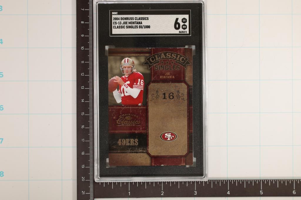 2004 DONRUSS CLASSICS FOOTBALL CARD CS-13 JOE (1 of 2)